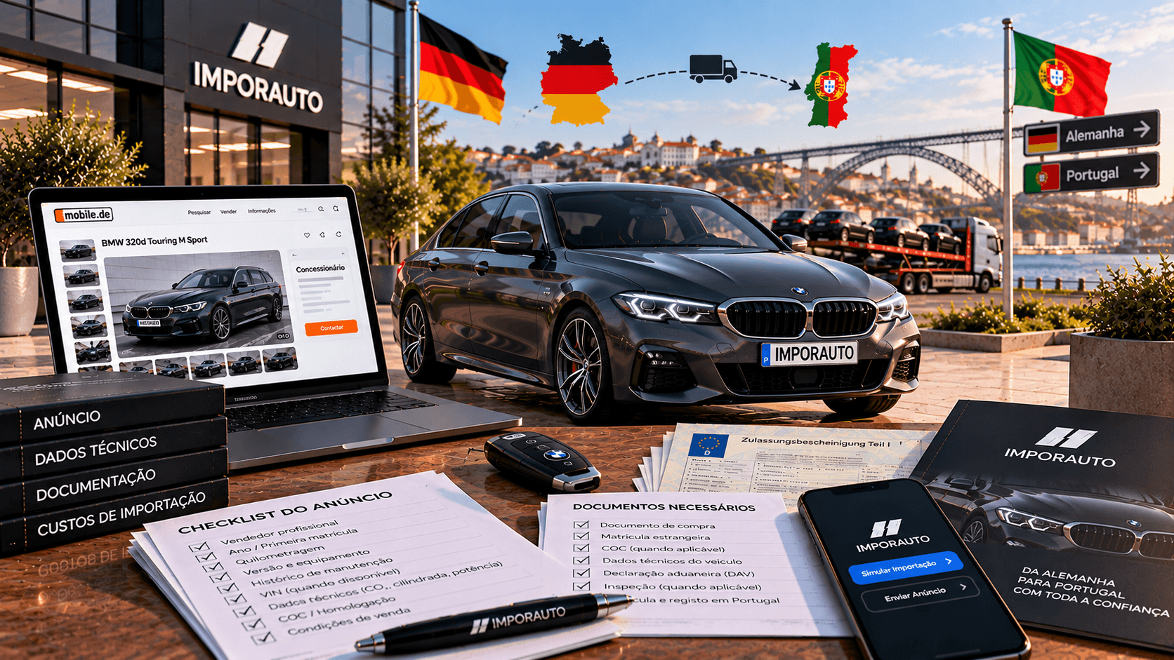 Análise dos custos de importação de um BMW 320d