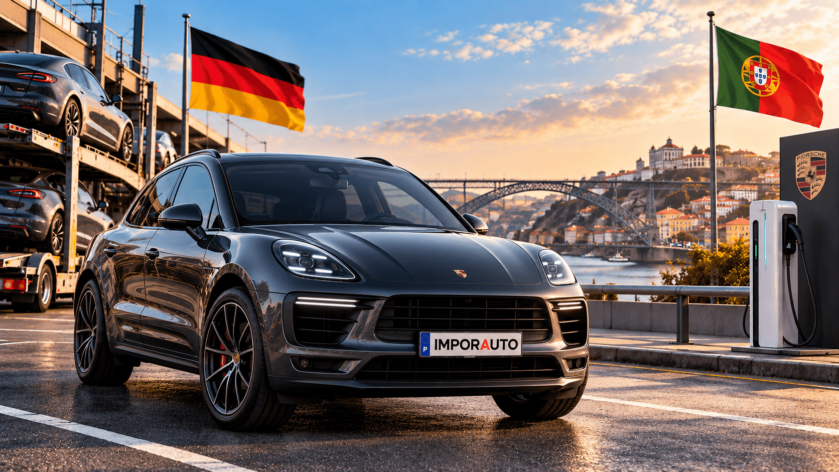 Porsche Macan para importação da Alemanha para Portugal