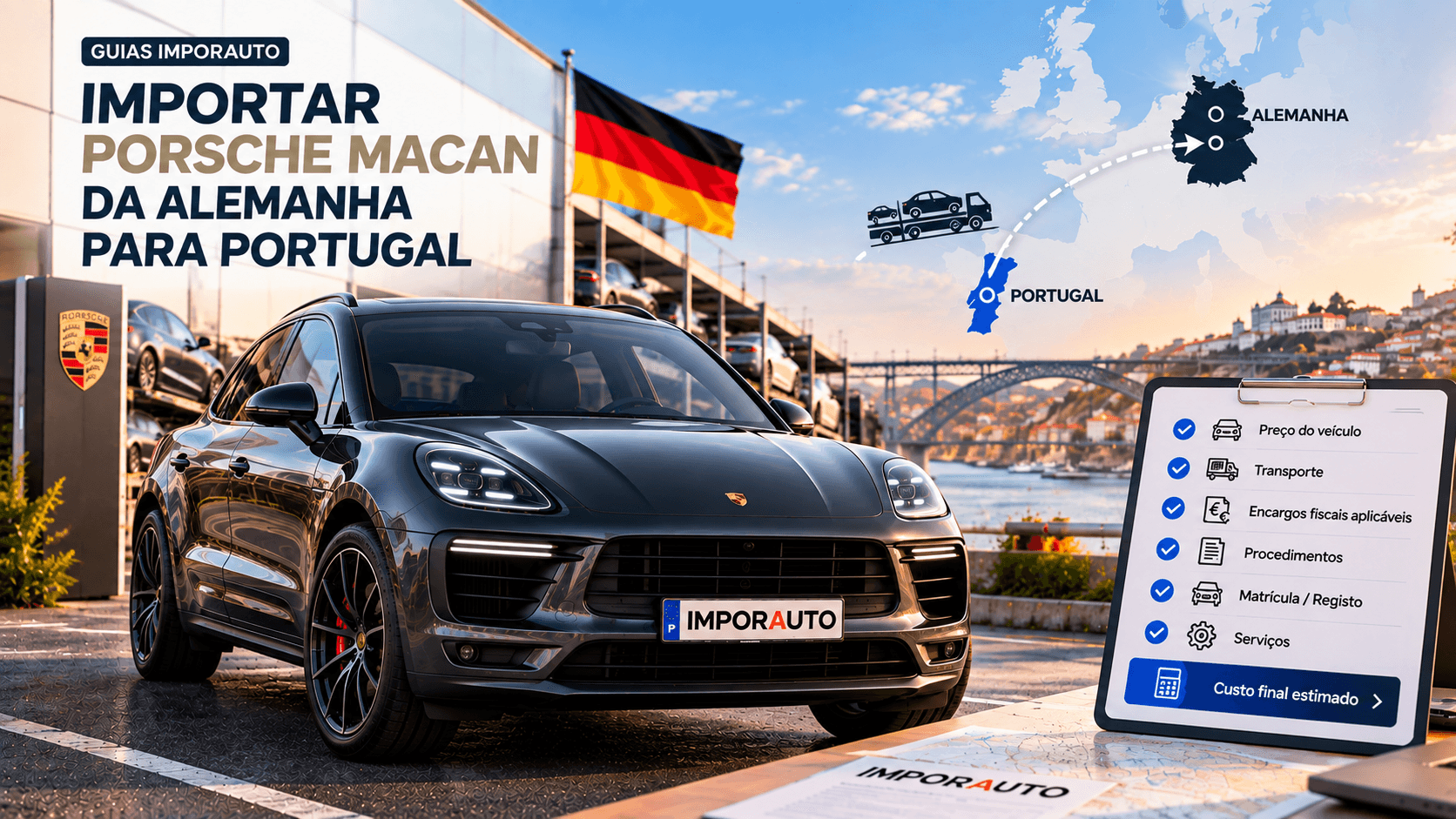 Análise dos custos de importação de um Porsche Macan